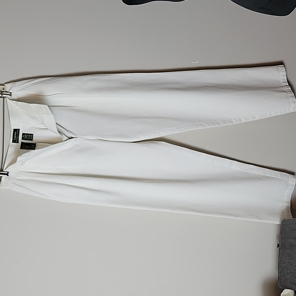 Ralph Lauren white cotton pants